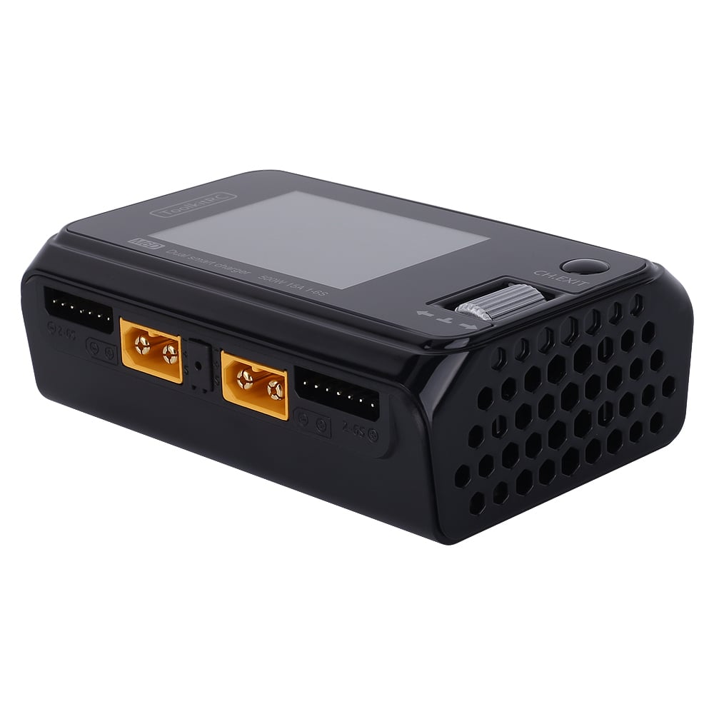ToolkitRC M6D Compact Dual Channel 250w 15A x 2 DC Charger