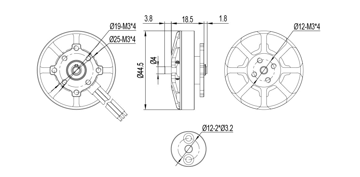 MAD 4006 EEE High-Efficiency Drone Motor 320KV