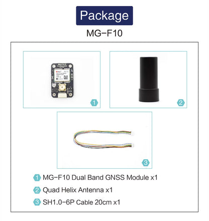 MicoAir MG-F10 L1+L5 Dualband GNSS mit IST8310 Kompass