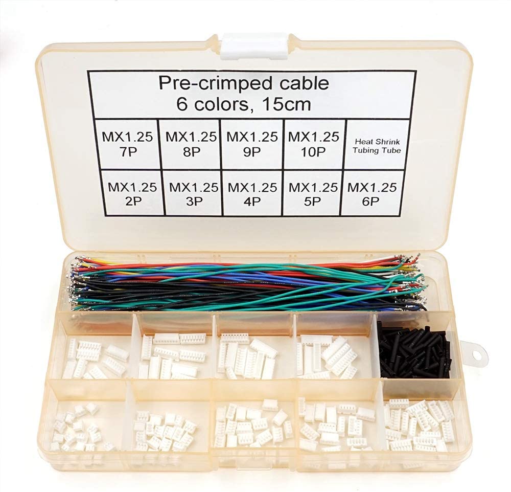 Pre-Crimped DIY Cable Kit - JST MX1.25 Connectors – Unmanned Tech