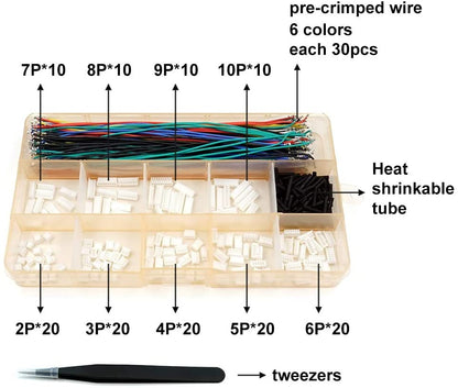 Pre-Crimped DIY Cable Kit - JST MX1.25 Connectors