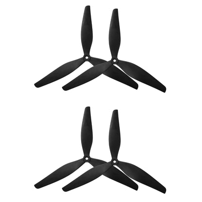 HQProp MacroQuad 8x4.5x3 V2 - 8-Inch Glass Fiber Reinforced Tri-Blade Propellers (2CW+2CCW)