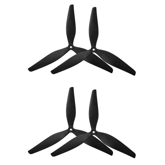 HQProp MacroQuad 8x4.5x3 V2 - 8-Inch Glass Fiber Reinforced Tri-Blade Propellers (2CW+2CCW)