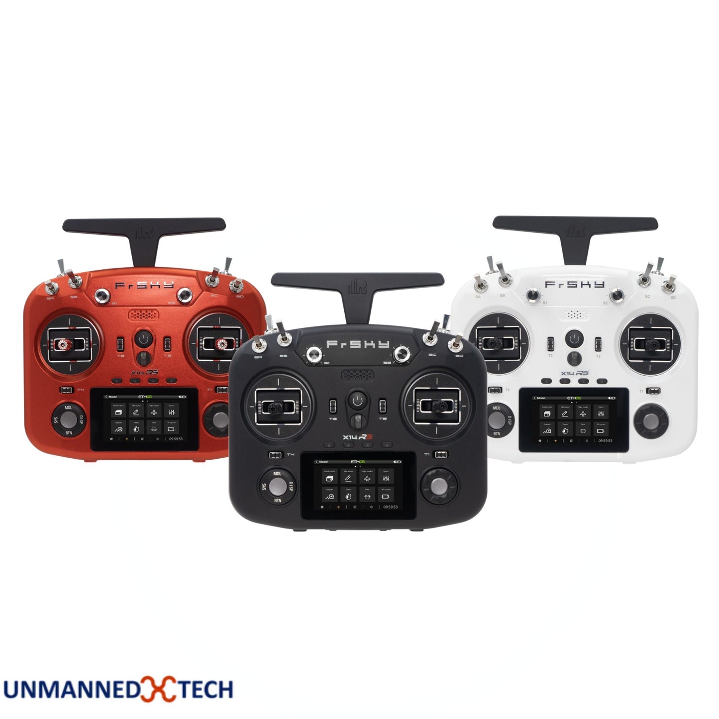 FrSky TWIN X14RS Dual-Band 2.4G/900MHz ETHOS Radio Transmitter (Mode2 LBT)