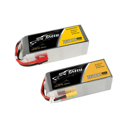 Tattu 16000mAh 6S 30C LiPo Battery Pack - The Chonky Endurance King