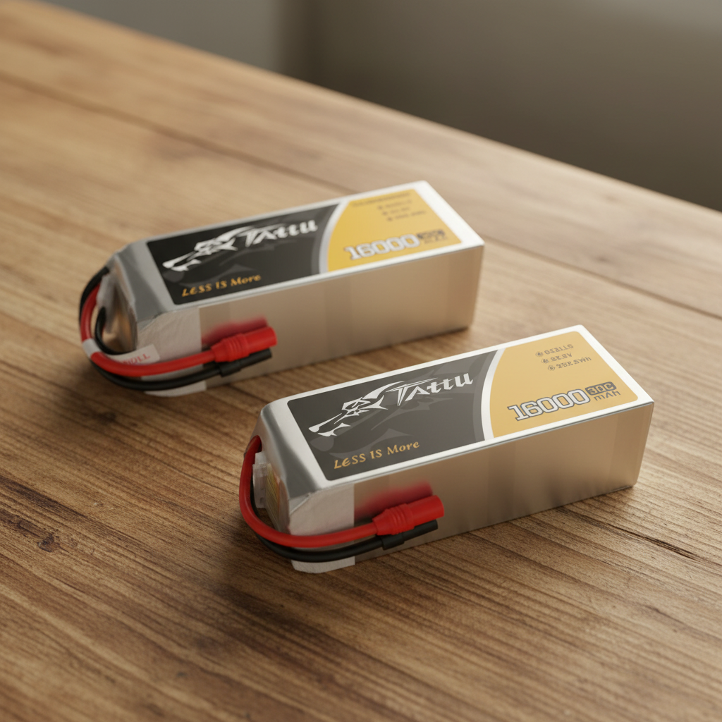 Tattu 16000mAh 6S 30C LiPo Battery Pack - The Chonky Endurance King