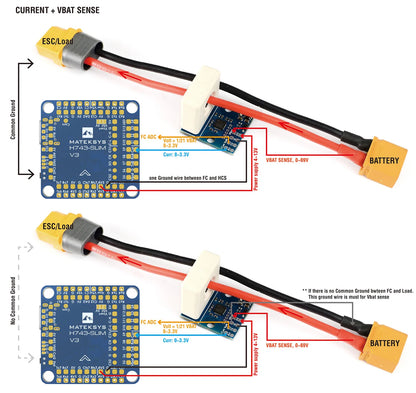 Matek Hall Current Sensor 150A