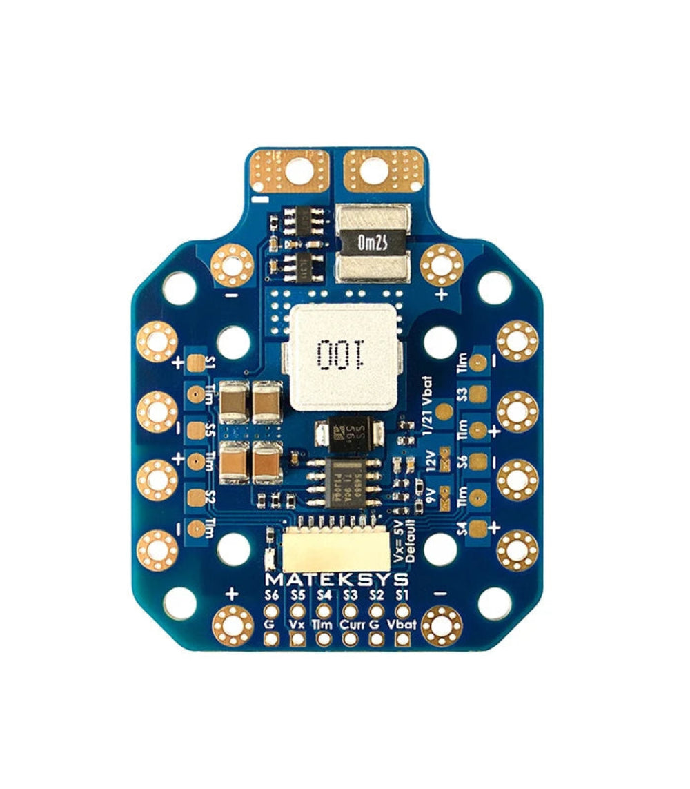 Matek PDB-HEX 2-12S High Current PDB with 140A Current Sensor & Dual BEC