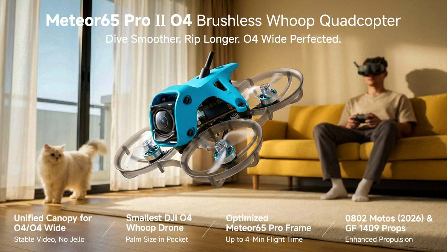 BetaFPV Meteor65 Pro II O4 Wide 1S HD Whoop