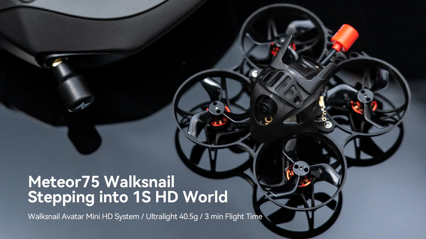 Meteor75 Brushless Whoop Quadcopter (1S HD Digital VTX)