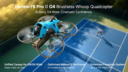 BETAFPV Meteor75 Pro II O4 Wide Brushless Whoop FPV Drone
