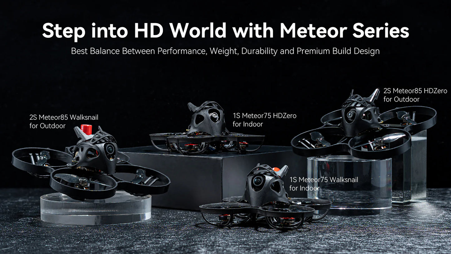 Meteor85 HD Walksnail Brushless Whoop Quadcopter