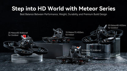 Meteor85 HD Walksnail Brushless Whoop Quadcopter