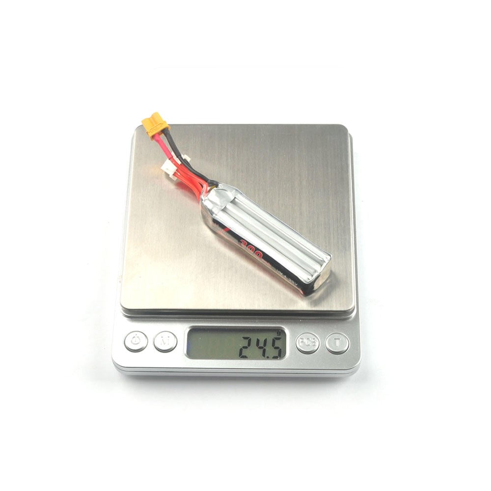 Happymodel 300mAh 3S HV 11.4V Micro Battery for Mobula7 HD