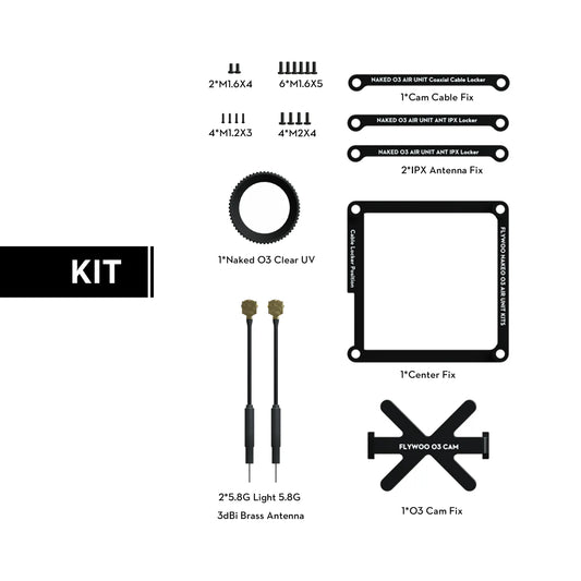 Naked O3 Upgrade Case kit