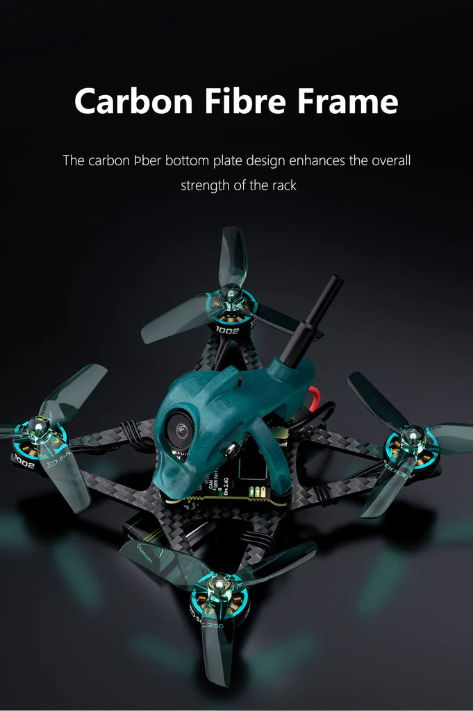 Sub250 1s Nanofly20 Walksnail HD 2 inch Freestyle Quadcopter