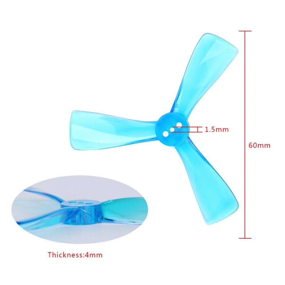 Nazgul 2525 Cine Tri-blade Propeller