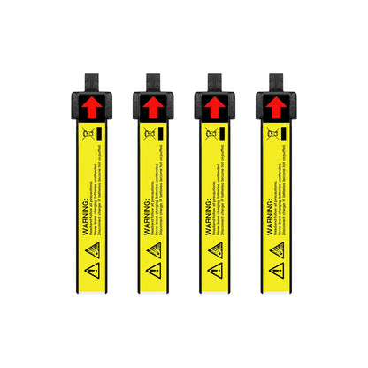 NewBeeDrone Nitro Nectar NX69 300mAh 1S 80C HV LiPo Battery 4xBatteries