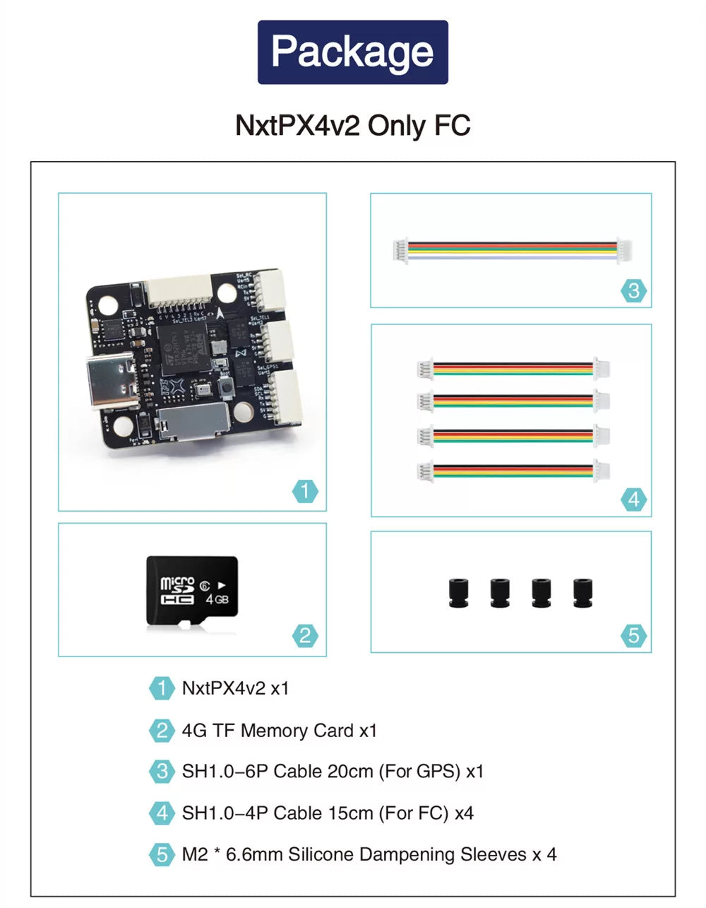 MicoAir NxtPX4v2 H743 BMI088 Dual  PX4/Ardupilot Flight Controller 20×20 2-6S