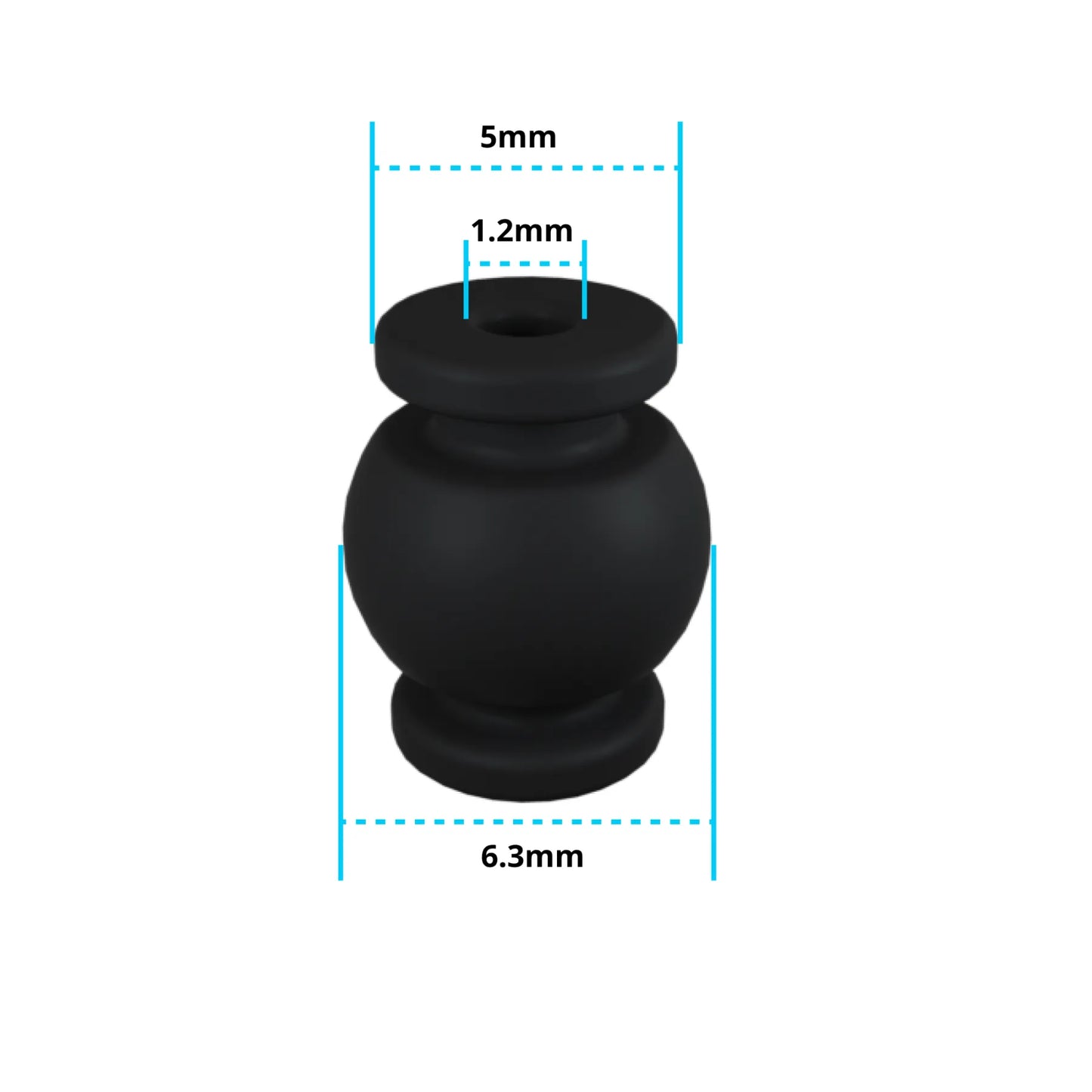 Flywoo O3 Air Unit Rubber Damping Balls (5pcs)