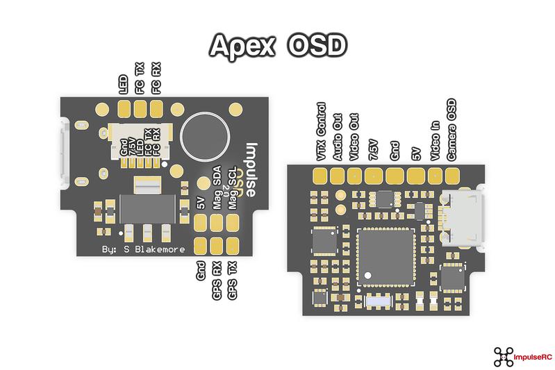 ImpulseRC Apex OSD Board