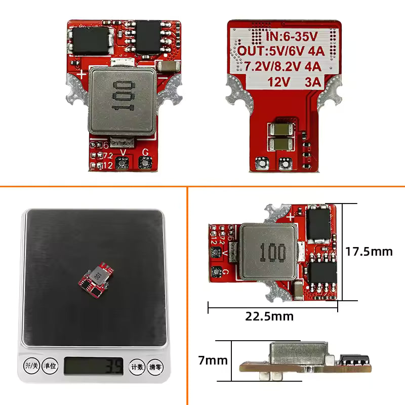 SEQURE Adjustable BEC for SQESC 2670 (6-35V)