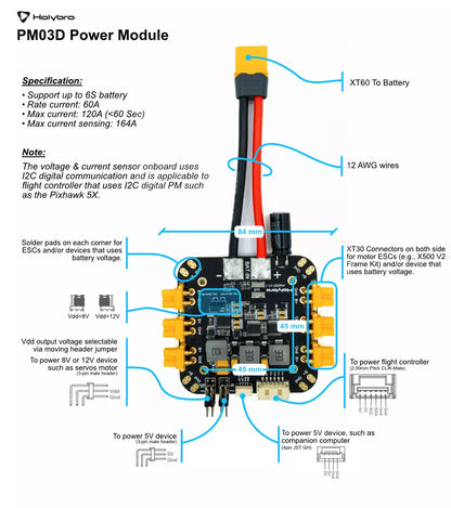HolyBro PM03D Power Module