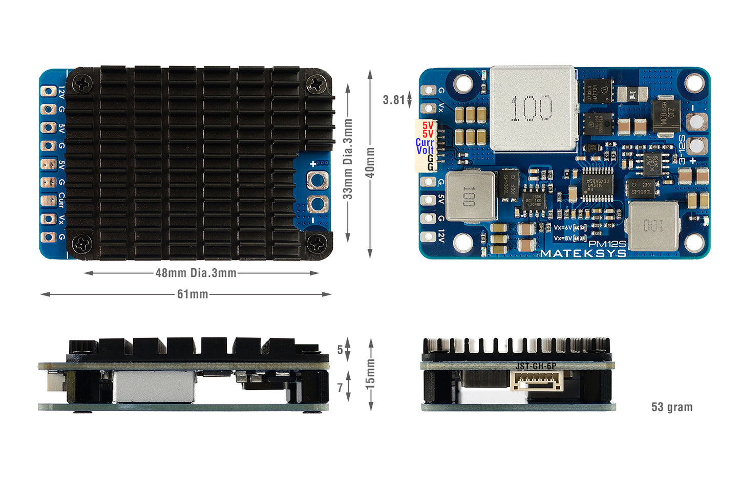 Matek Power Module PM12S-3