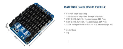 Matek Power Module PM20S-2