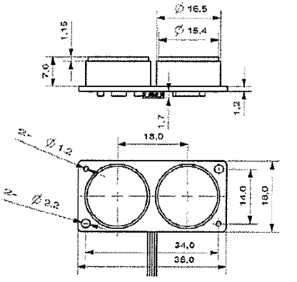 PSK-CM8JL65-CC5 Infrared Distance Measuring Sensor