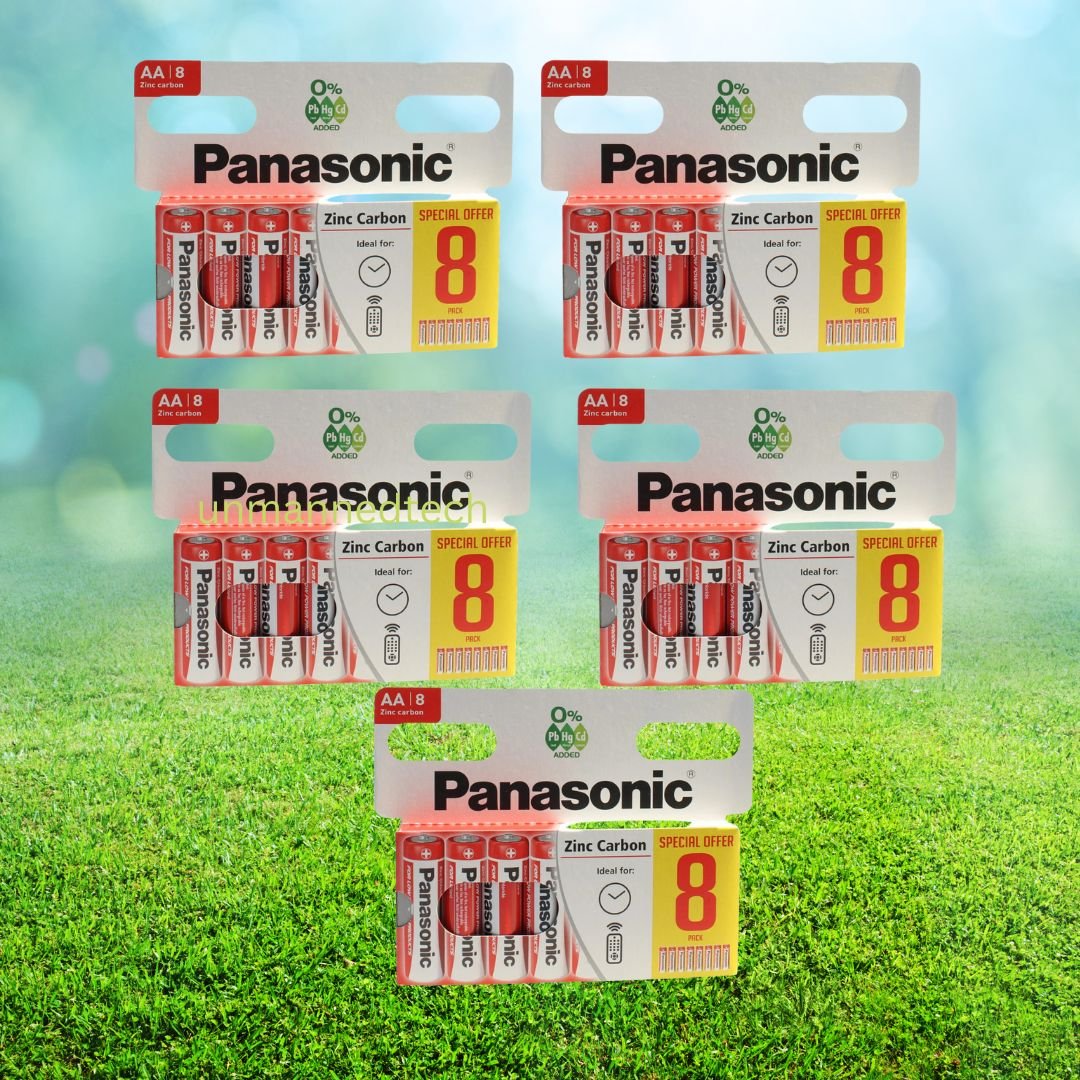 40x AA PANASONIC Batteries Zinc Carbon 1.5v Industrial Battery R6 LR06 Genuine - Foto 3