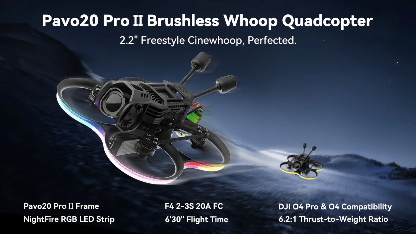 Pavo20 Pro II 2.2" Cinewhoop w/ DJI O4 Pro