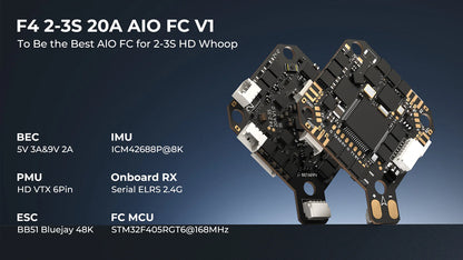 Pavo20 Pro II 2.2" Cinewhoop w/ DJI O4 Pro