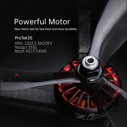 iFlight Protek35 HD Cinematic Mini Quadcopter w/ Caddx Polar