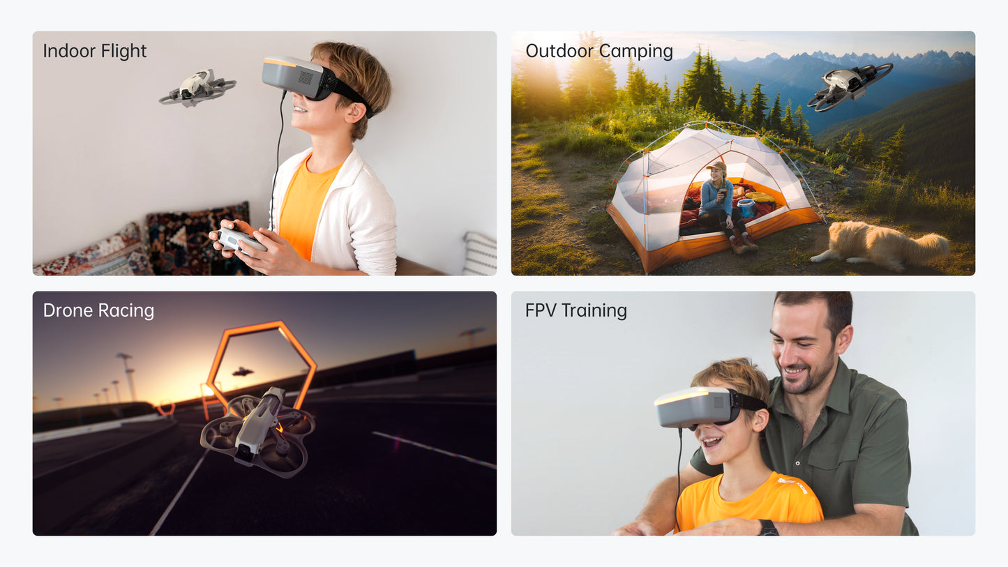 CaddxFPV Protos RTF FPV Drone - Fly More Combo