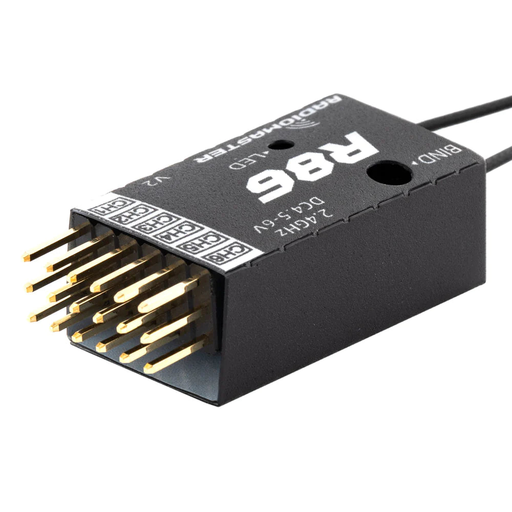 Radiomaster R86 V2 6CH Frsky D8,D16, FHSS Compatible PWM Receiver