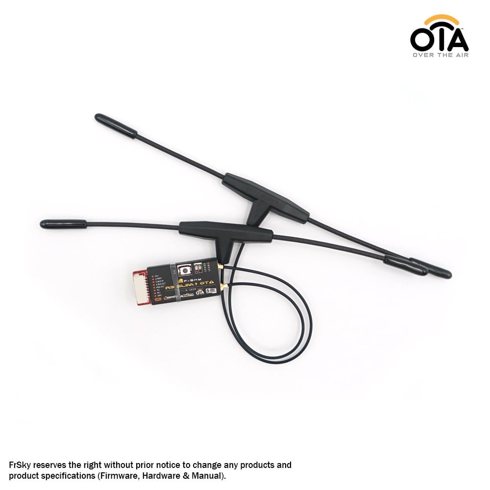 Frsky R9 Slim+ OTA 868MHz Long Range Receiver (With T antenna)