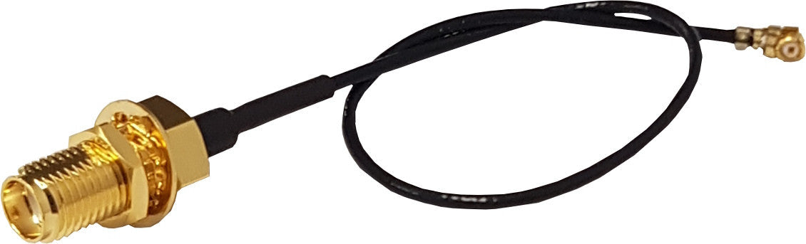 RFDesign RFD900u/ux Antenna Adapter Cable - u.FL to SMA Bulkhead (150mm)