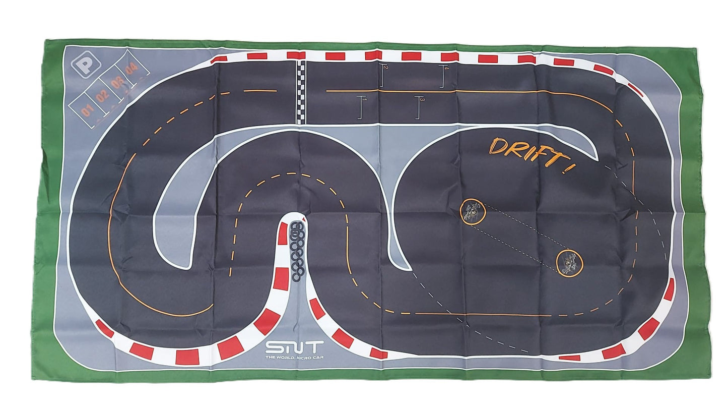 Micro Car Racing Track Mat