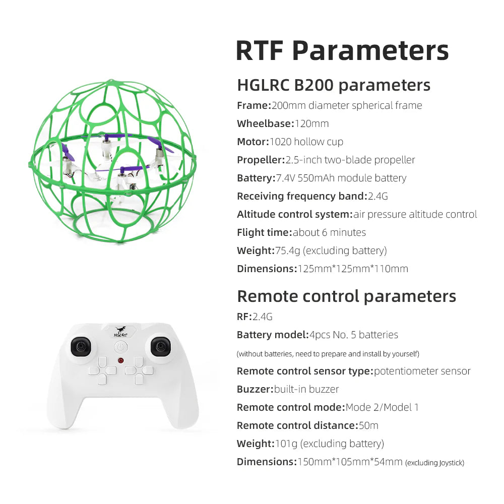 HGLRC B200 Football/Soccer Drone