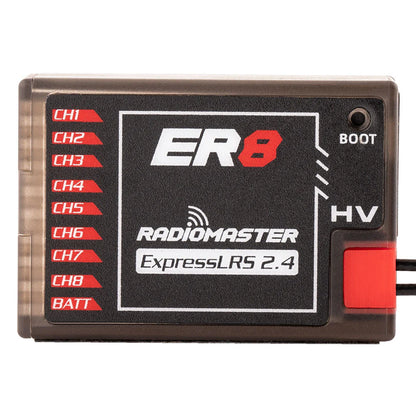 RadioMaster ER8 2.4ghz PWM ExpressLRS 8 Channel Receiver