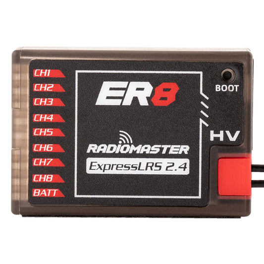 RadioMaster ER8 2.4ghz PWM ExpressLRS 8 Channel Receiver