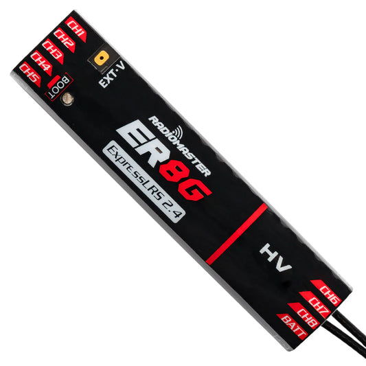 RadioMaster ER8G 2.4ghz PWM ExpressLRS 8 Channel Receiver
