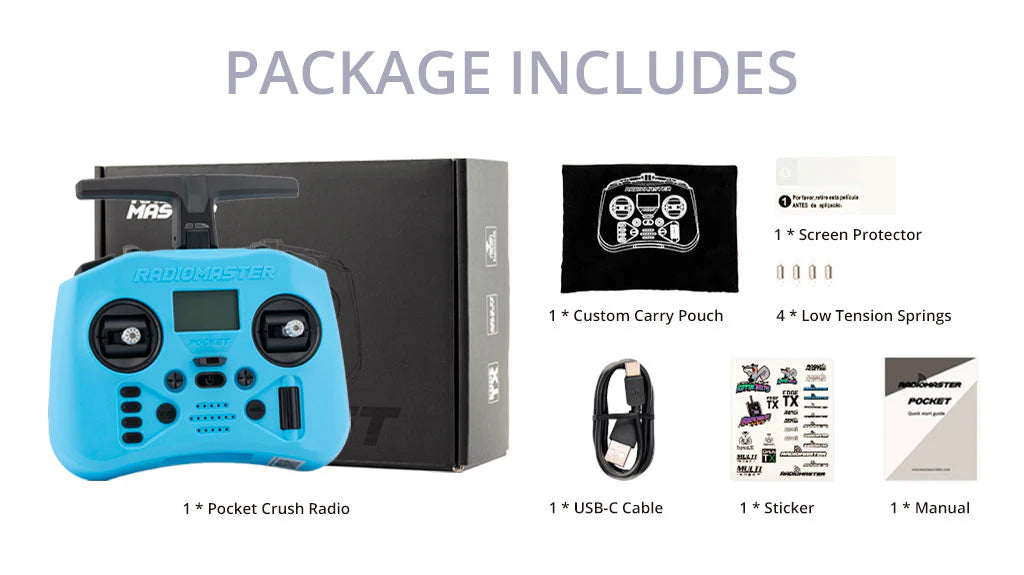 RadioMaster Pocket Crush Radio Controller