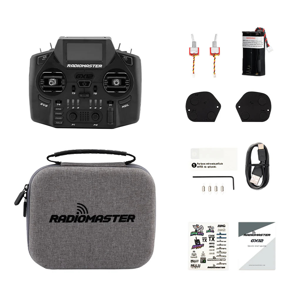 Radiomaster GX12 Dual-Band Gemini-X Radio Controller (Mode 2)