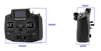 Radiomaster GX12 Dual-Band Gemini-X Radio Controller (Mode 2)
