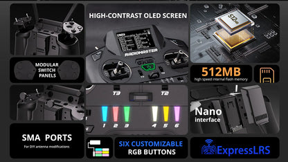 Radiomaster GX12 Dual-Band Gemini-X Radio Controller (Mode 2)