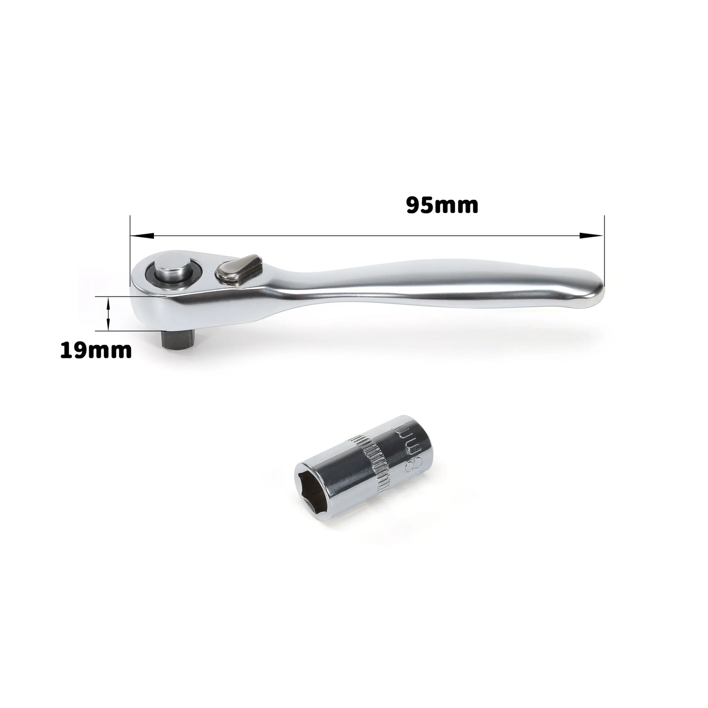 FlyFishRC 1/4" Mini Ratchet Socket Spanner