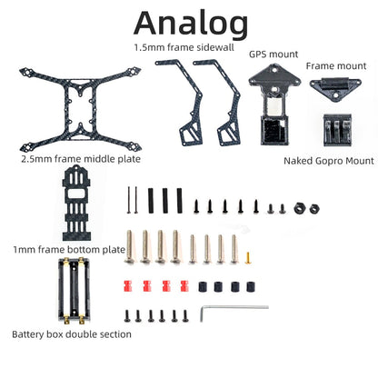 HGLRC Rekon35 LR Nano Long Range Frame (Analog/Digital)