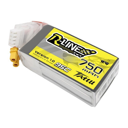 Tattu R-Line 750mAh 11.1V 3S1P 95C Lipo Battery